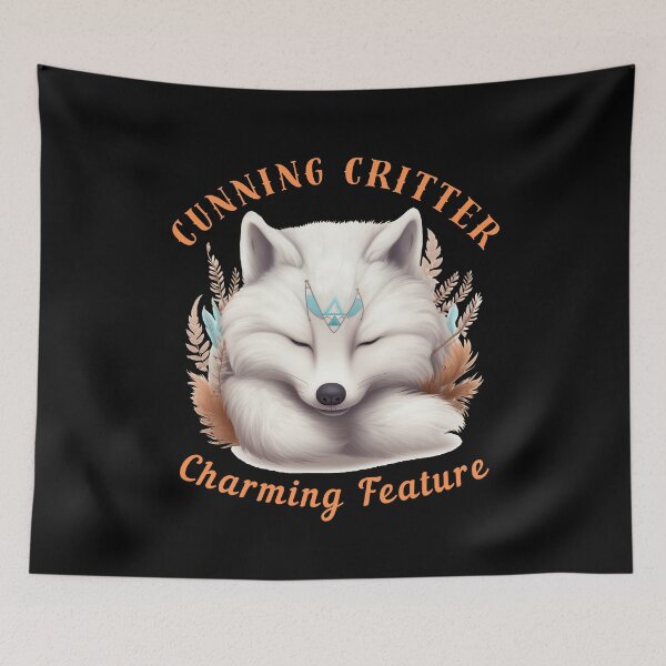 Item preview, Cunning Critter, Charming Feature. fox watercolor designed and sold by FoxVibes.
