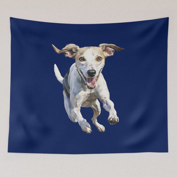 Item preview, Cheerful Whippet designed and sold by ArtOfDreams9.