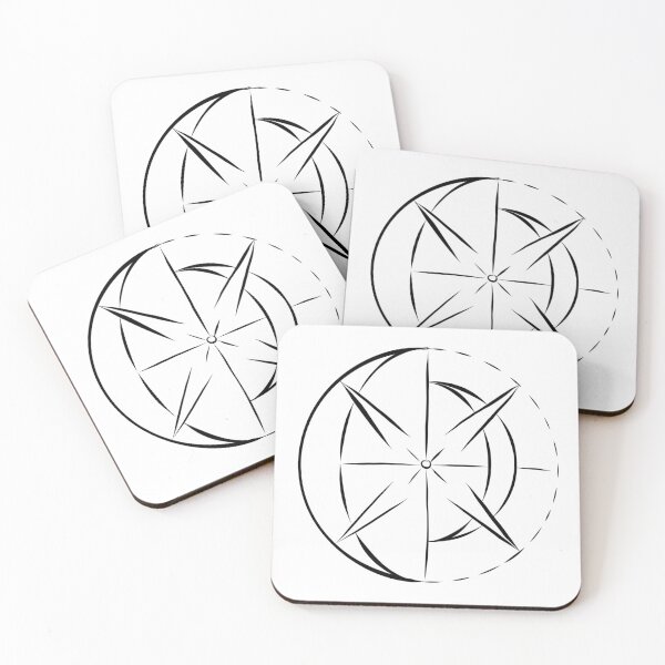 Item preview, Brush and Ink-style Moons designed and sold by BrushedInk.