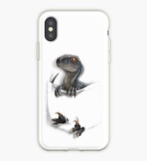 Pocket Protector - Blue iPhone Case