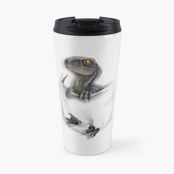 Pocket Protector - Blue Travel Mug