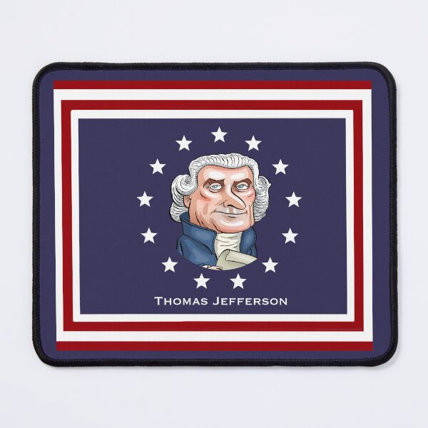 Item preview, President Thomas Jefferson designed and sold by MacKaycartoons.
