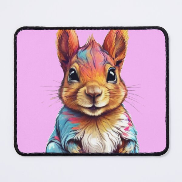 Item preview, Cute Colorful Squirrel designed and sold by TugForkFinds.