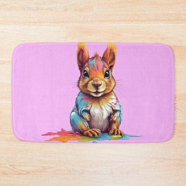Item preview, Cute Colorful Squirrel designed and sold by TugForkFinds.
