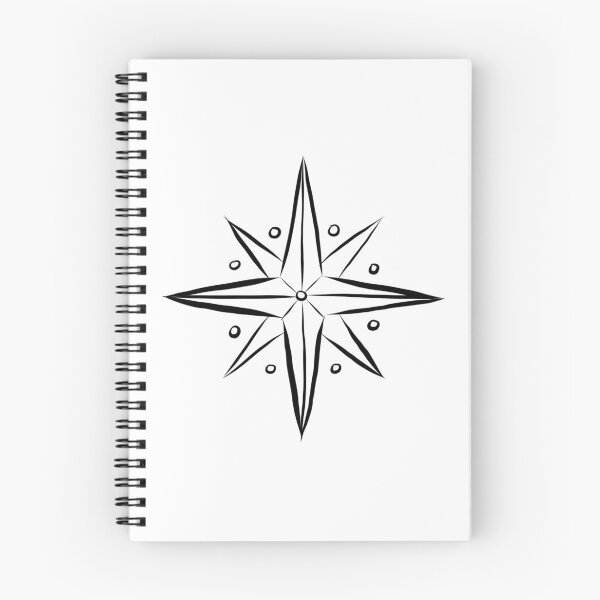 Item preview, Estrella estilo pincel y tinta designed and sold by BrushedInk.