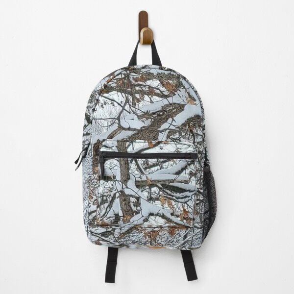 Item preview, Brown Leaves White Winter Snow on Tree Limbs designed and sold by TerScott.
