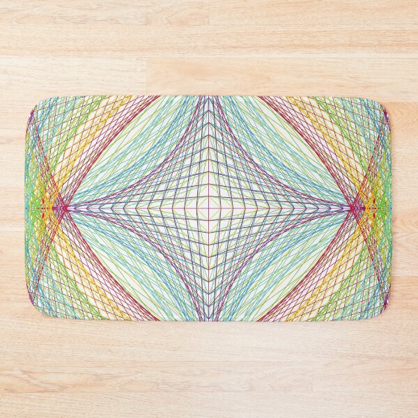 Item preview, Rectangular Pattern #4 Morph C Back [13396-PBCGYR-WB] designed and sold by LottMultimedia.