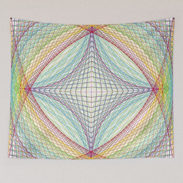 Item preview, Rectangular Pattern #4 Morph C Back [13396-PBCGYR-WB] designed and sold by LottMultimedia.