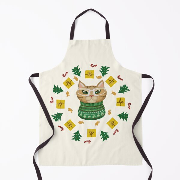 Item preview, Christmas Wreath Cat Lady designed and sold by I Am Cuta.