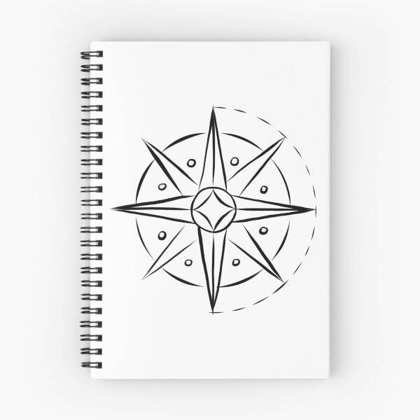 Item preview, Compass Pattern designed and sold by BrushedInk.