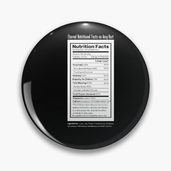 Item preview, Amy Burt Eternal Nutritional Value designed and sold by DandelionSeeds.