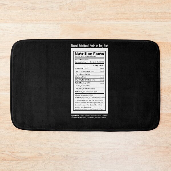Item preview, Amy Burt Eternal Nutritional Value designed and sold by DandelionSeeds.