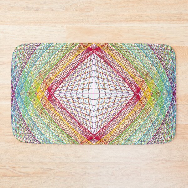 Item preview, Rectangular Pattern #4 Morph C Back [13596-PBCGYR-WB] designed and sold by LottMultimedia.