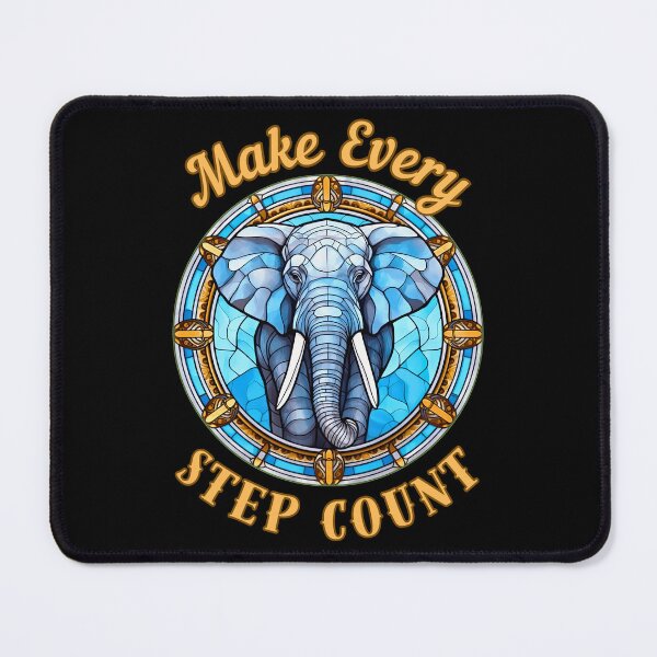 Item preview, Make Every Step Count. elephant lover designed and sold by ElephantVibes.