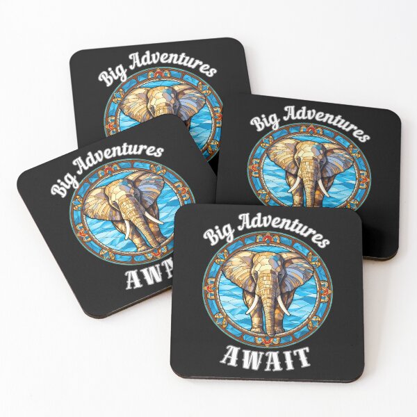 Item preview, Big Adventures Await designed and sold by ElephantVibes.