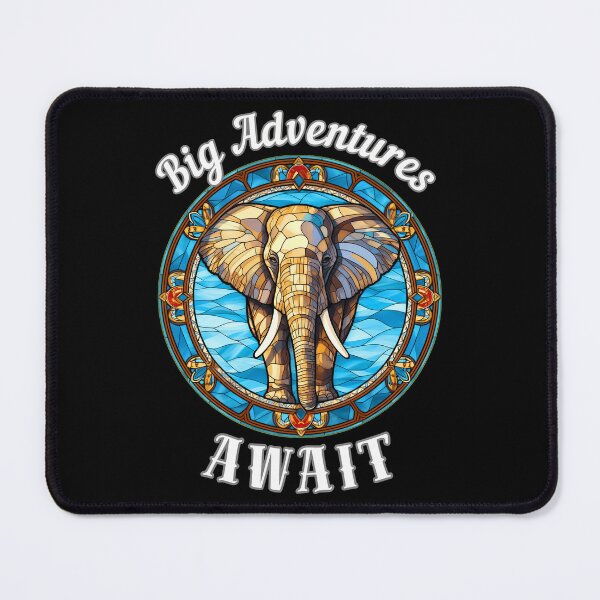 Item preview, Big Adventures Await designed and sold by ElephantVibes.