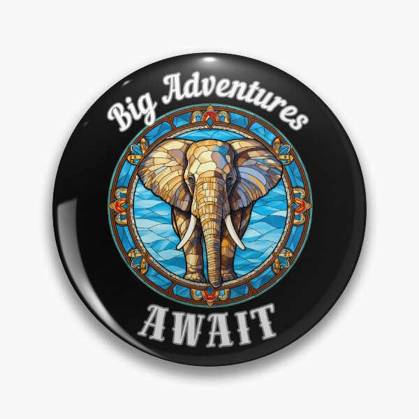 Item preview, Big Adventures Await designed and sold by ElephantVibes.