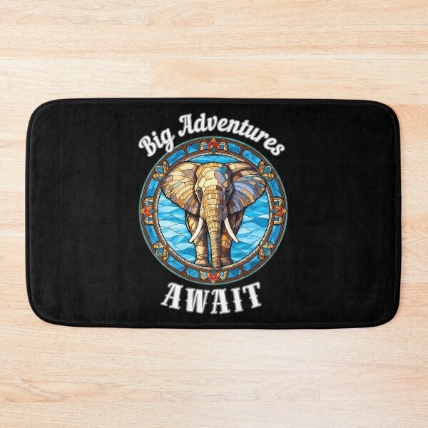 Item preview, Big Adventures Await designed and sold by ElephantVibes.