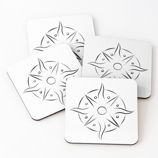 Item preview, Brush and Ink-style Sun designed and sold by BrushedInk.