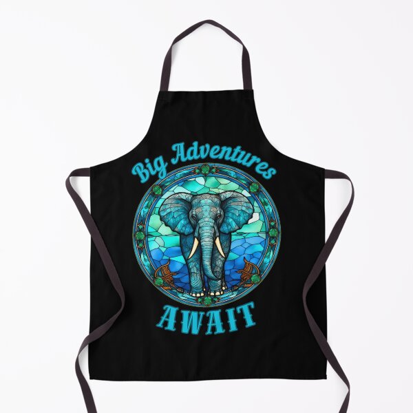 Item preview, Big Adventures Await. adorable elephant designed and sold by ElephantVibes.