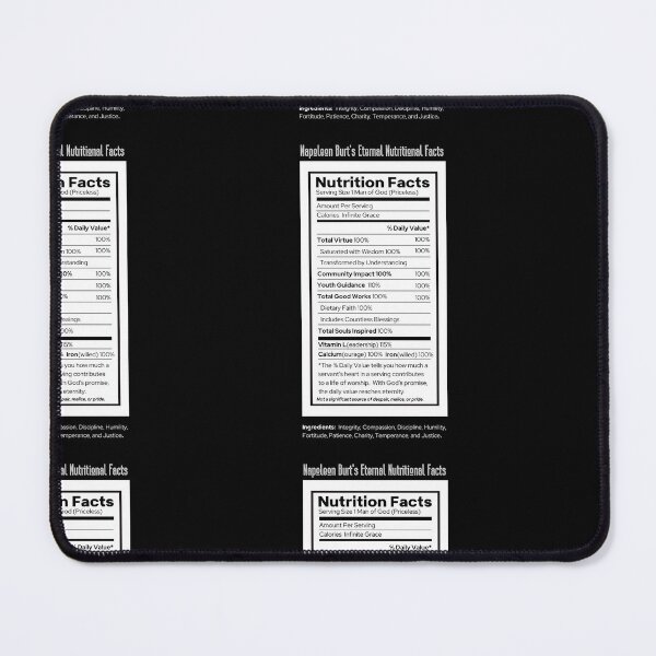 Item preview, Napoleon Burt Eternal Nutritional Value designed and sold by DandelionSeeds.