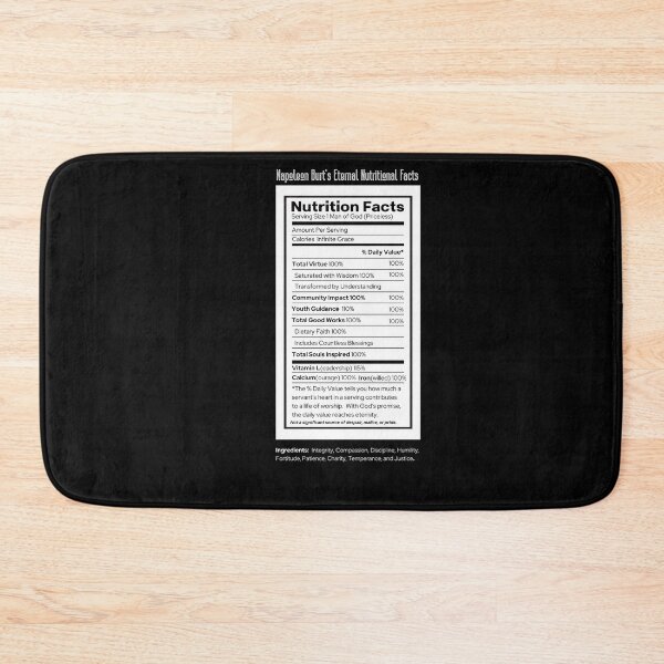 Item preview, Napoleon Burt Eternal Nutritional Value designed and sold by DandelionSeeds.