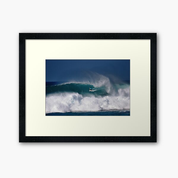 The Art Of Surfing In Hawaii 8 Framed Art Print