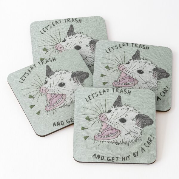 Item preview, Eat Trash Opossum designed and sold by Rebecca Koepke.