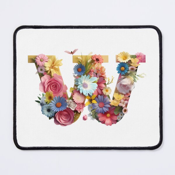 Item preview, Unique Alphabet Letter W; Princess Style designed and sold by zerocrystal.