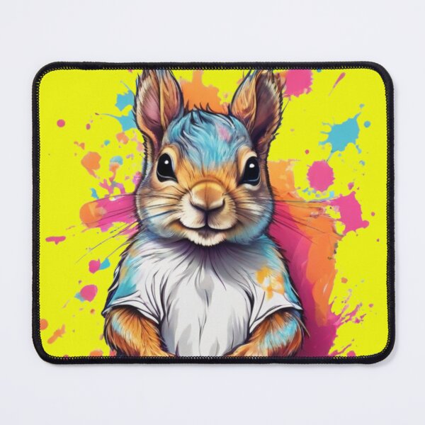 Item preview, Cute Colorful Squirrel designed and sold by TugForkFinds.