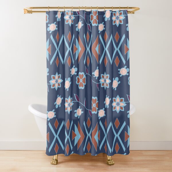 Item preview, Blue Turtle Floral designed and sold by Niibidoon.