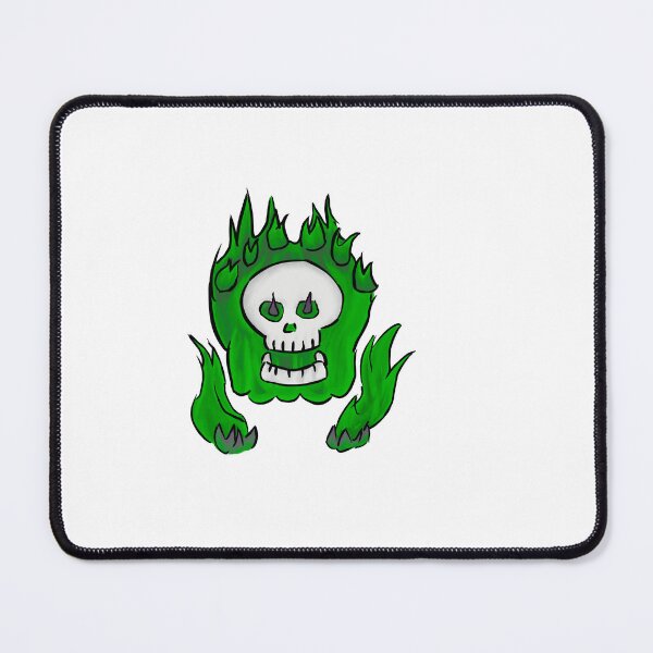 Item preview, Flaming skull designed and sold by I9M9A.