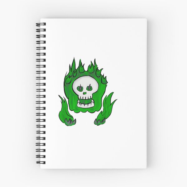 Item preview, Flaming skull designed and sold by I9M9A.