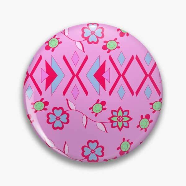 Item preview, Pink Turtle Floral designed and sold by Niibidoon.