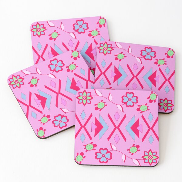 Item preview, Pink Turtle Floral designed and sold by Niibidoon.