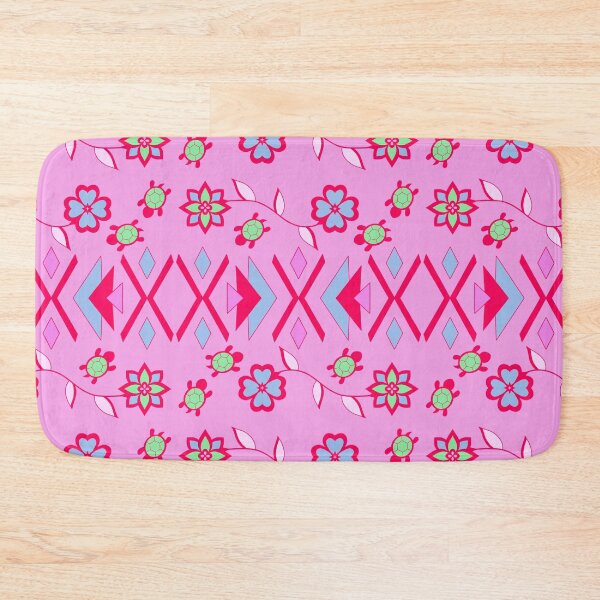 Item preview, Pink Turtle Floral designed and sold by Niibidoon.