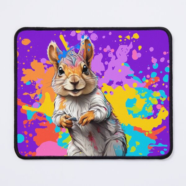 Item preview, Cute Colorful Squirrel designed and sold by TugForkFinds.
