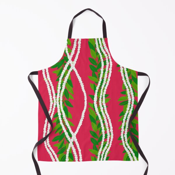 Item preview, Hawaiian Maile and Pikake Lei-on Red designed and sold by Linda Maliuana.