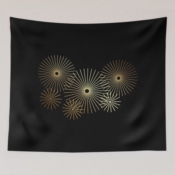 Item preview, Happy New Year Celebration Typography Design - Festive Holiday Art designed and sold by Gayan-Art.