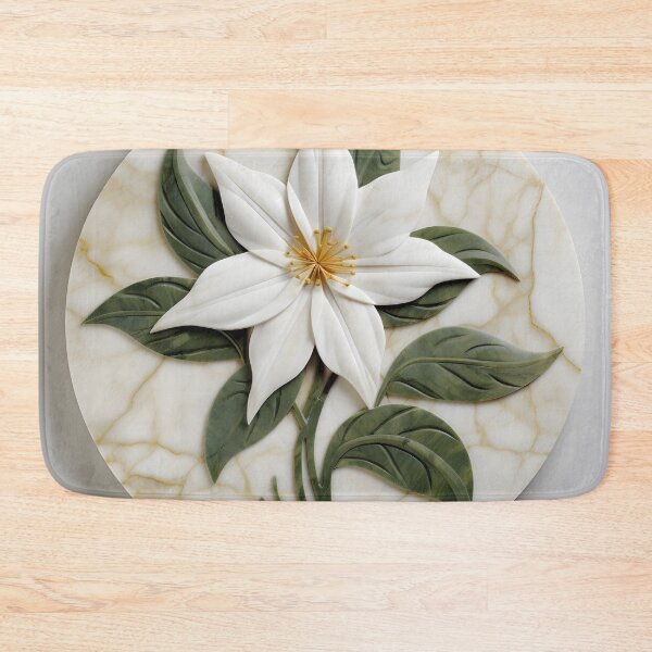 Item preview, etched marble flower print designed and sold by dcrc.