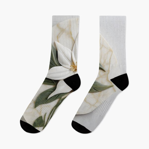 Item preview, etched marble flower print designed and sold by dcrc.