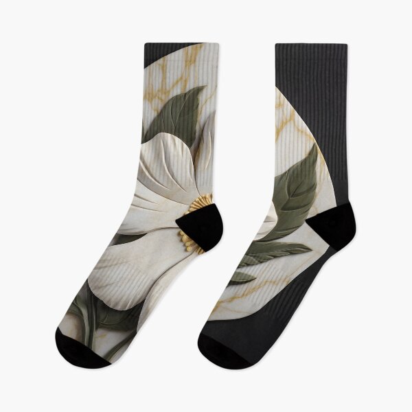 Item preview, Etched marble flower print designed and sold by dcrc.