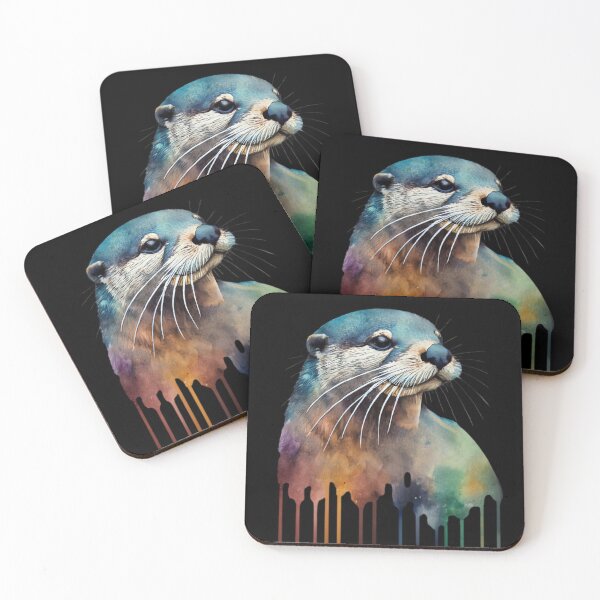 Artikelvorschau, Otter Tropfkunst entworfen und verkauft von MillenniumDrip.