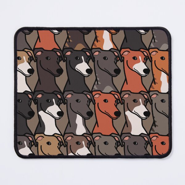 Item preview, Greyhound colors pattern designed and sold by Iluvmygreyhound.
