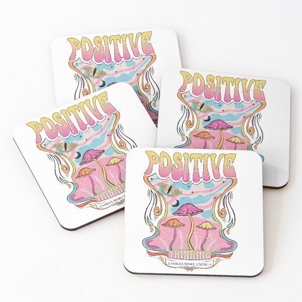 Item preview, Positive Thinking Evokes More Energy Retro  designed and sold by Herlin23.
