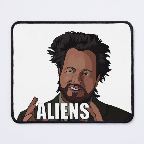 Item preview, Ancient aliens Guy - Giorgio A. Tsoukalos designed and sold by Otherworld-Shop.