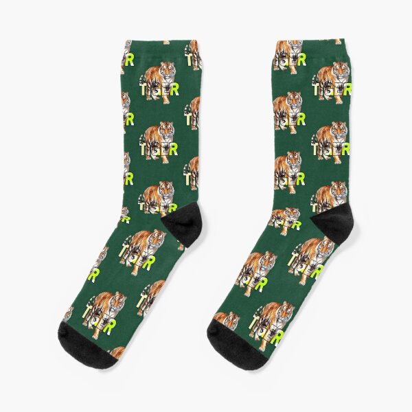 Growl Growl Tiger Socks – Hanji Gifts