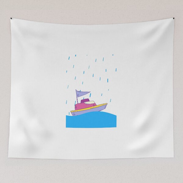Item preview, Sailing in the rain designed and sold by Thedigital91.