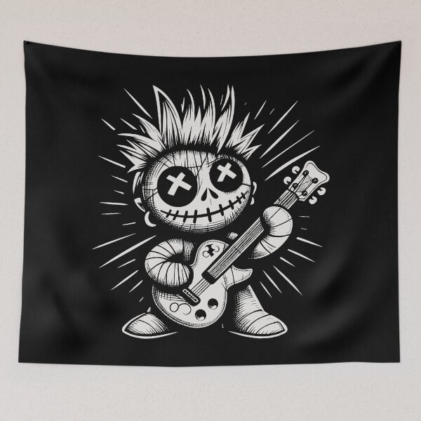 Item preview, Voodoo Doll Rocking Out - Funny Music designed and sold by Urban-Alien.
