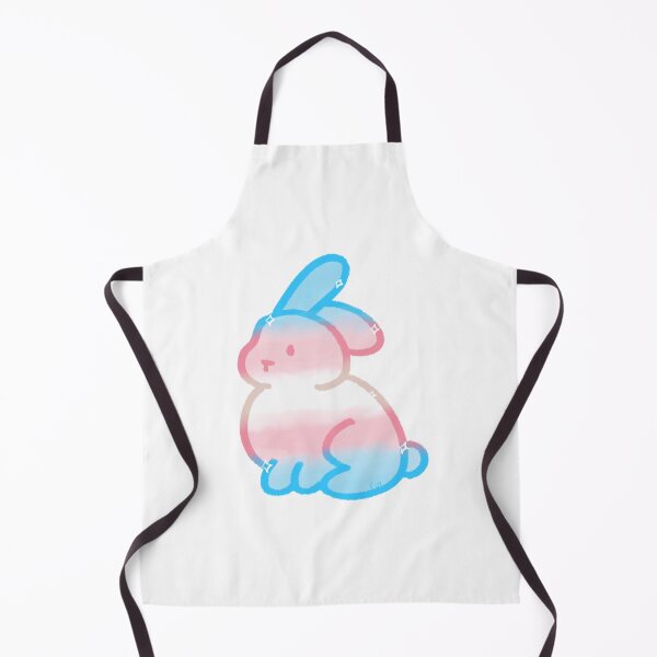 Item preview, Transgender Flag Bunny designed and sold by Fin-Art-.